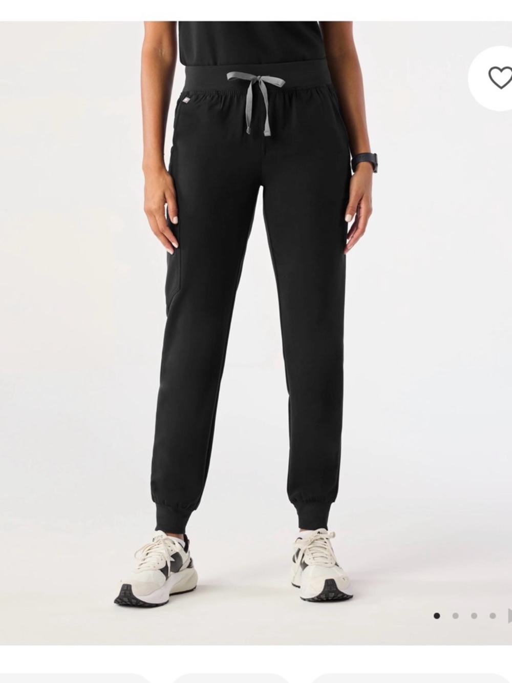 Figs Zamora Black Women's Joggers
